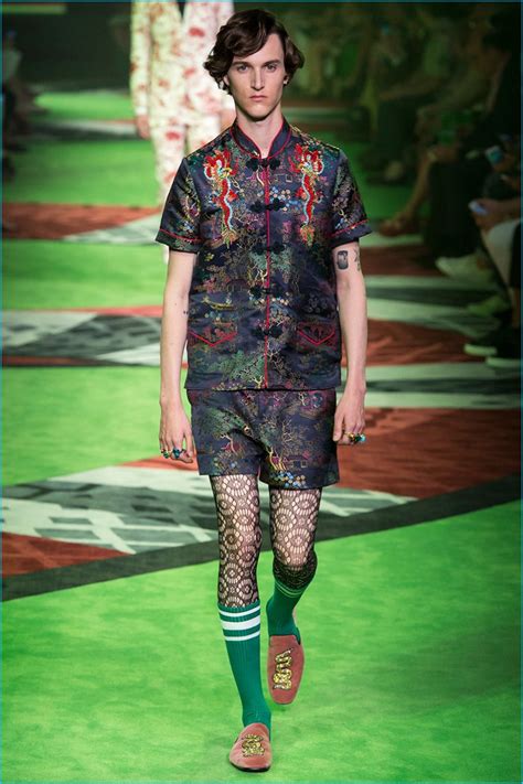 gucci sfilate maschili 2017|Gucci Men’s Spring Summer 2017 Fashion Show .